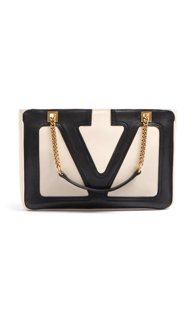 Viva Superstar Small Leather Tote Bag