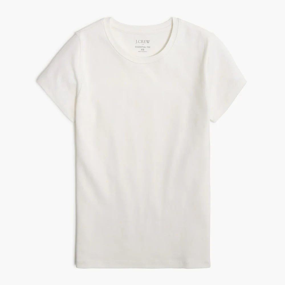 Striped Essential short-sleeve crewneck tee