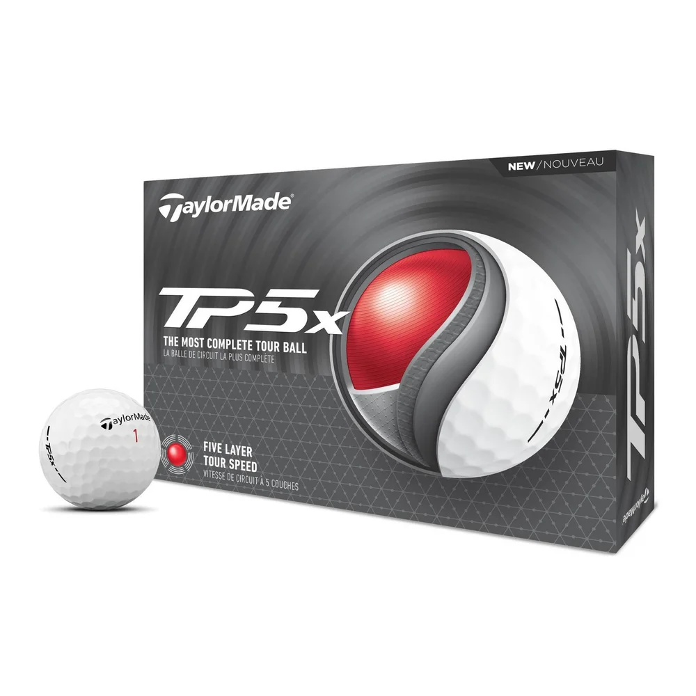 TP5X Golf Balls 12-Pack, White