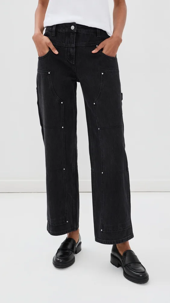 Denim Carpenter Pants