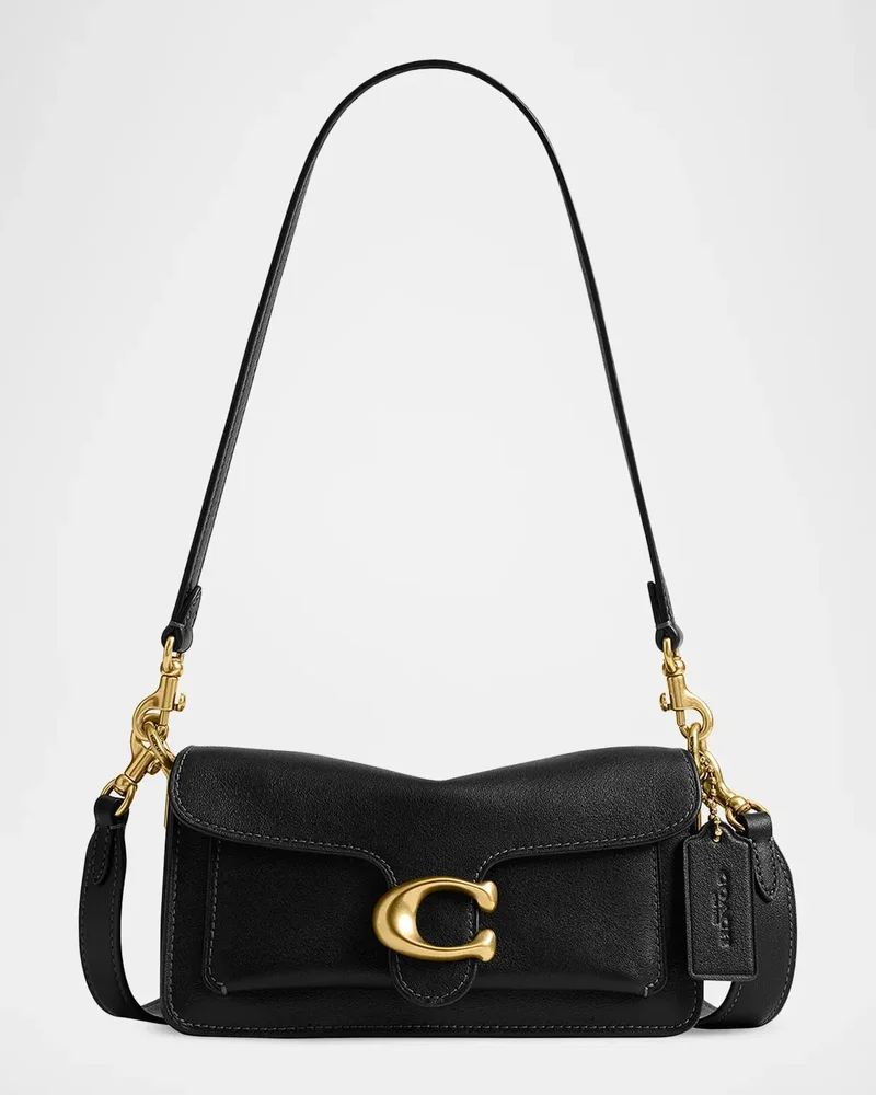 Tabby Grain Leather Shoulder Bag