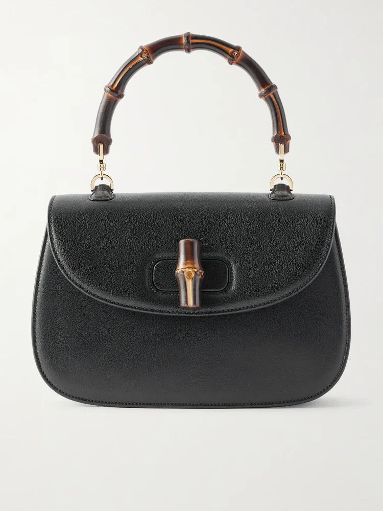 Bamboo 1947 medium leather clutch