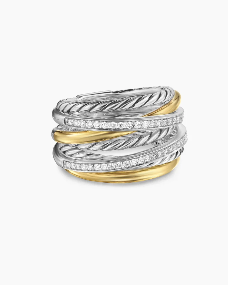 Crossover Seven Row Ring 16mm