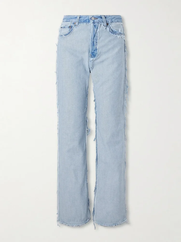 Pazer Mini Skeleton straight-leg jeans