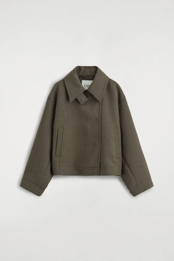 Triacetate Blend Drawstring Waist Women Trench Coat