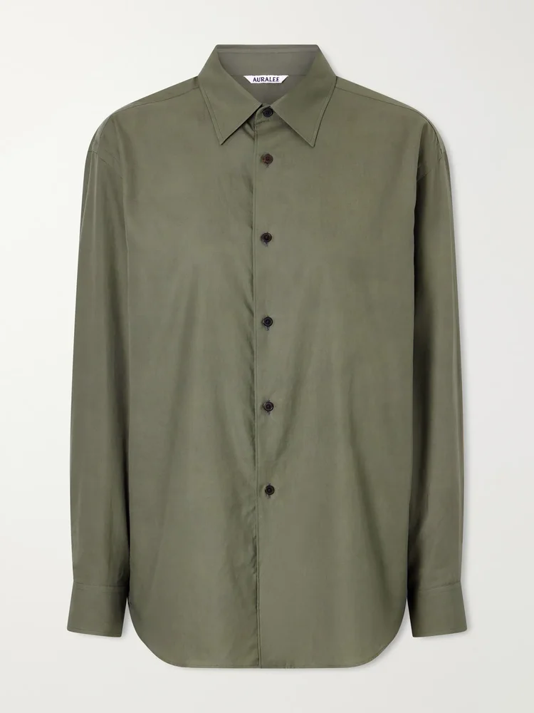 Cotton-twill shirt