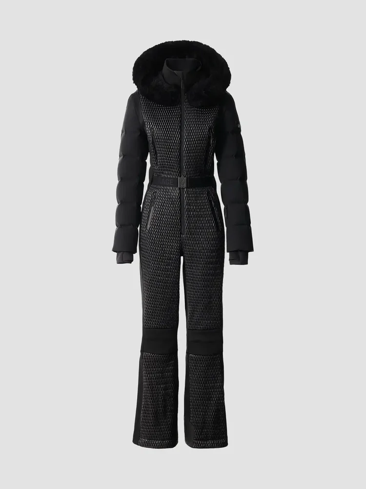 Lorelle Smocked Technical Ski Suit
