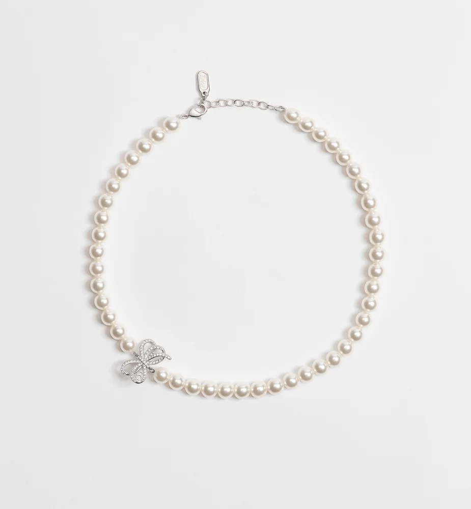 Dior Infinity Bow Necklace