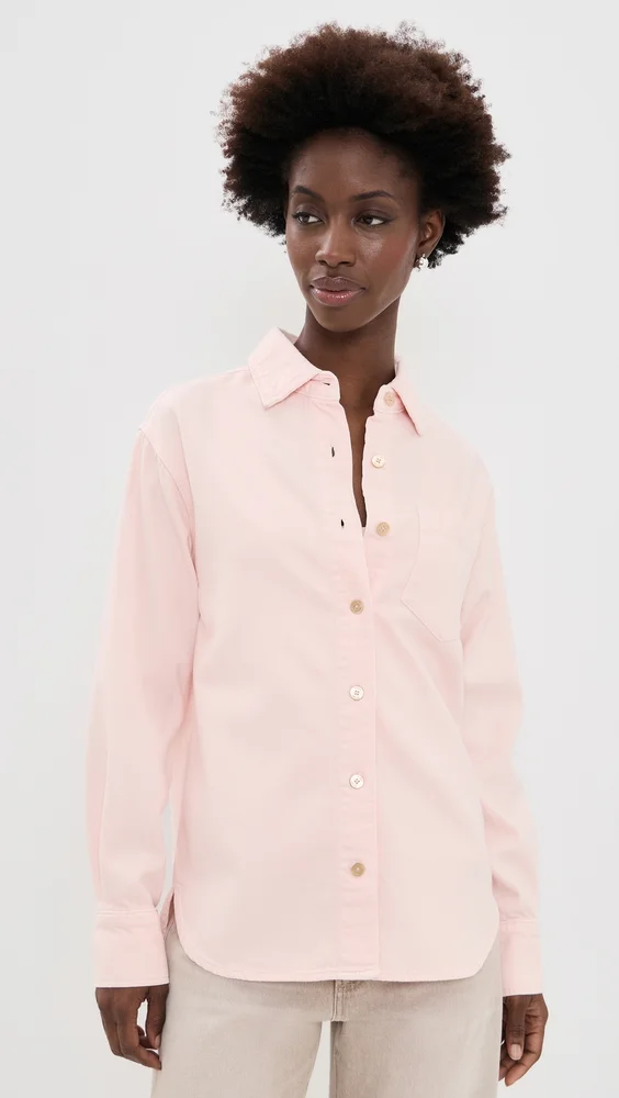 DL Aura Faye Oversized Denim Shirt