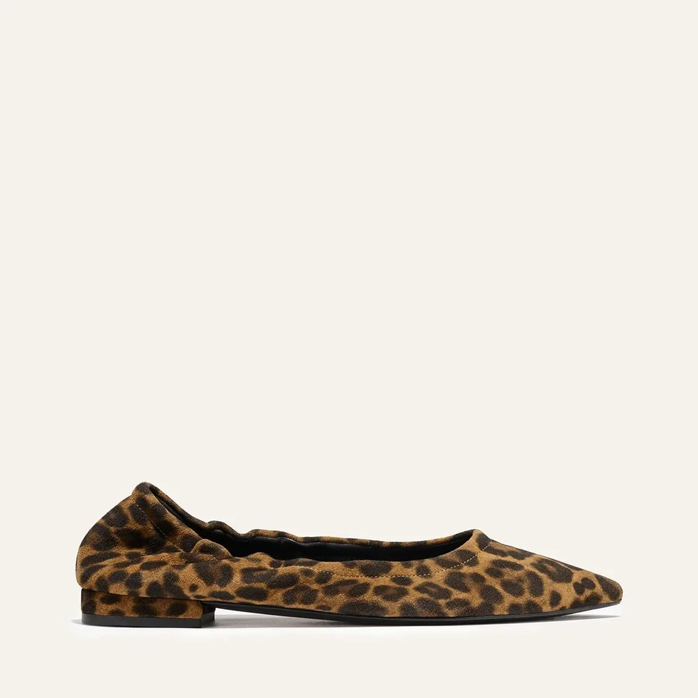 The Roma - Leopard Suede