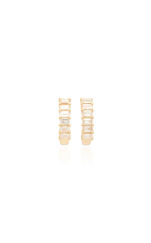 14K Gold Diamond Earrings