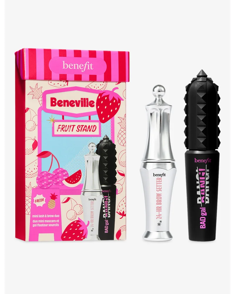 Beneville Fruit Stand Mini Mascara & Brow Duo Makeup Stocking Filler