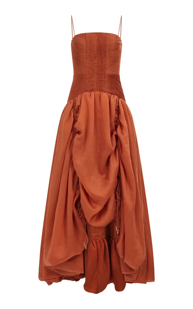 Contour Ruffled Gown
