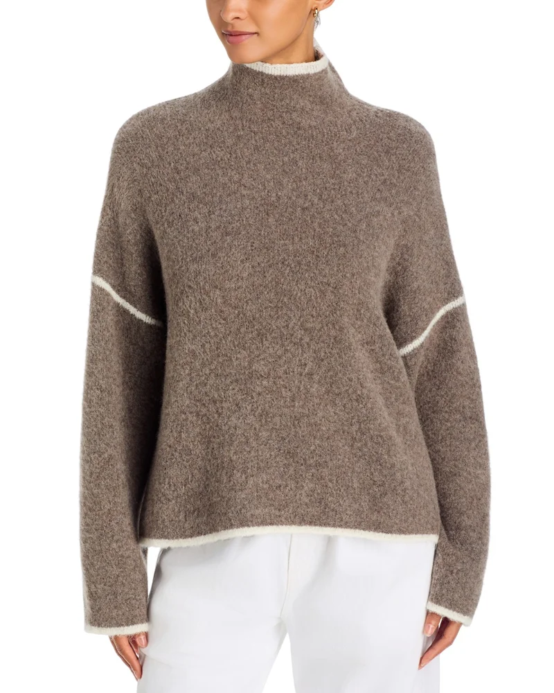 Brienne Oversized Mock Neck Sweater