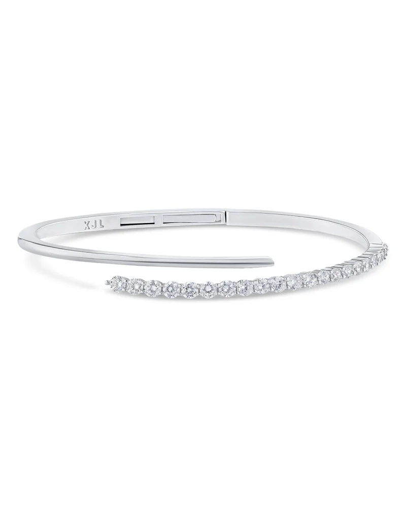 Pavé Cubic Zirconia Wrap Bracelet