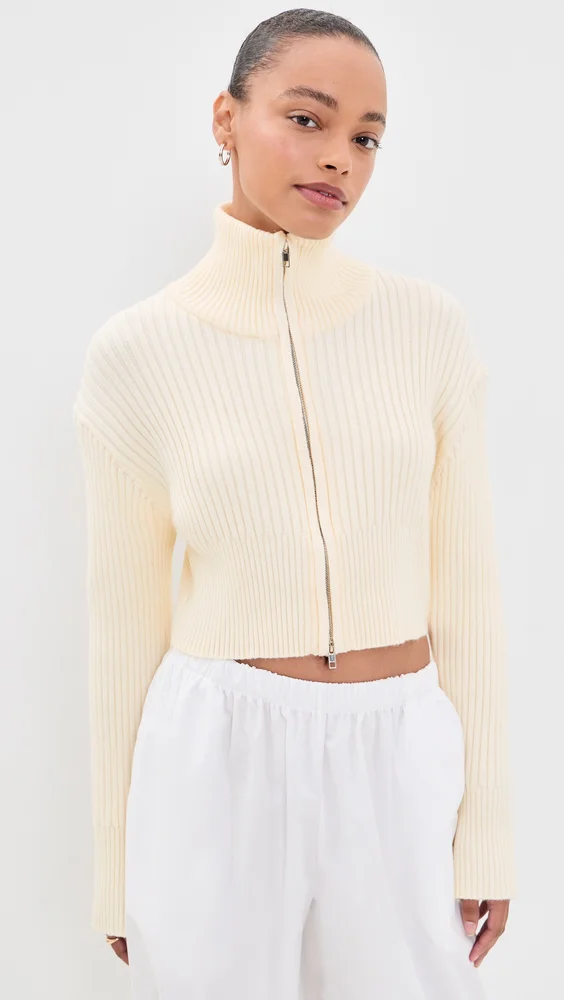 Priority Knit Zip Cardigan