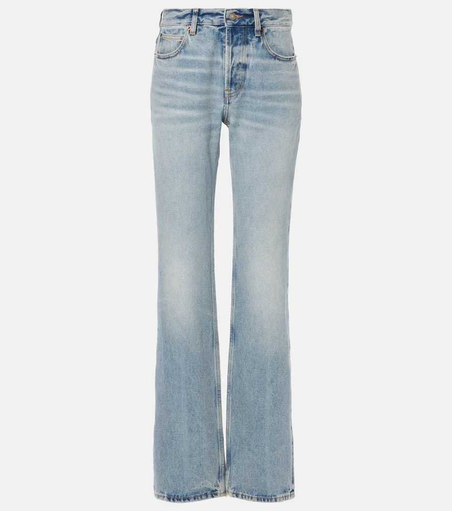 Nico High-Rise Straight Jeans
