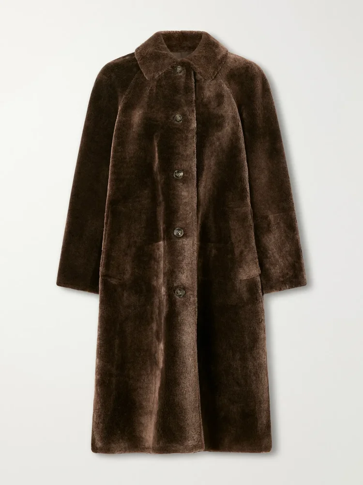 Shearling coat