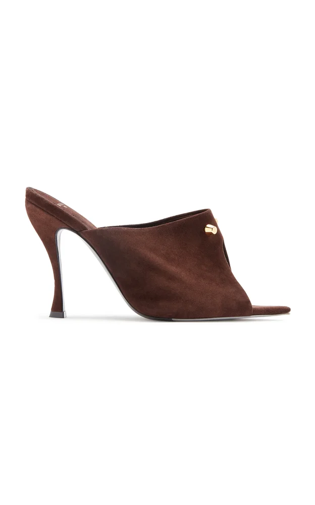 Midnight City Suede Mules