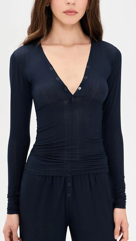 Whipped Henley Top