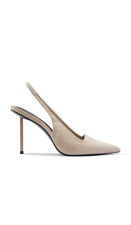 G63 Suede Slingback Pump