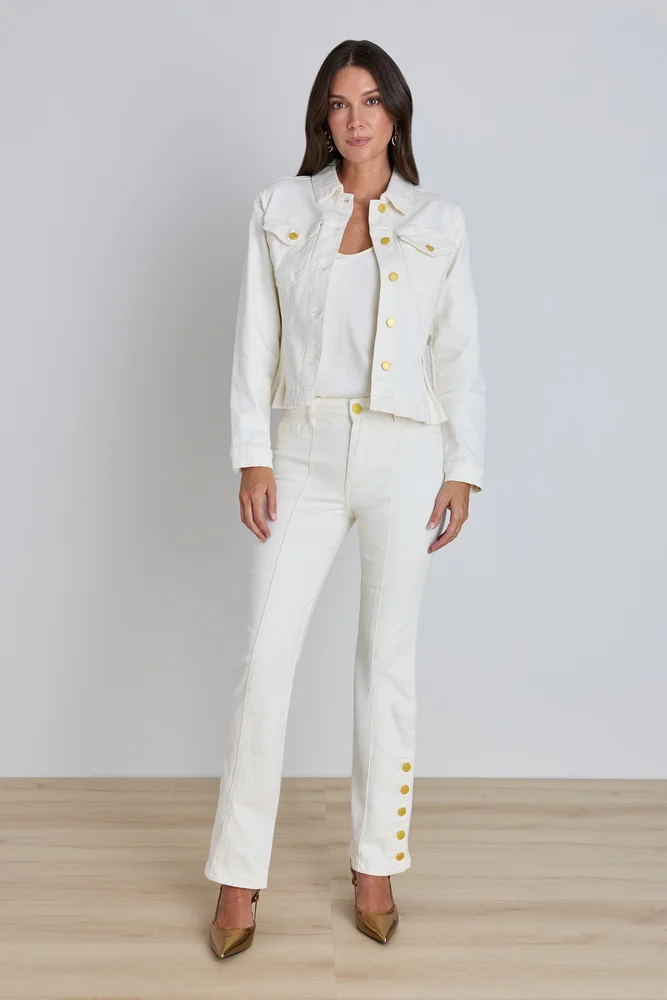 Veronica Button Jean