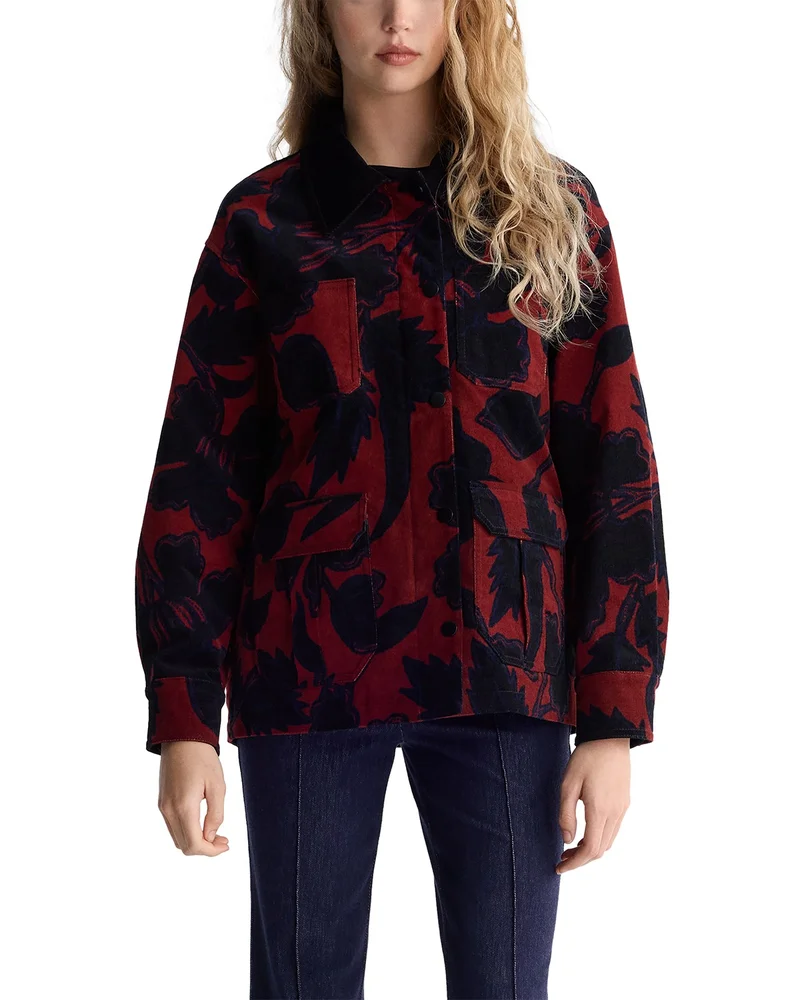Briar Floral Print Coat
