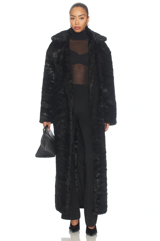 Brooklyn Long Fur Coat