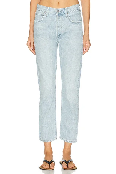 Charlotte High Rise Straight Jeans