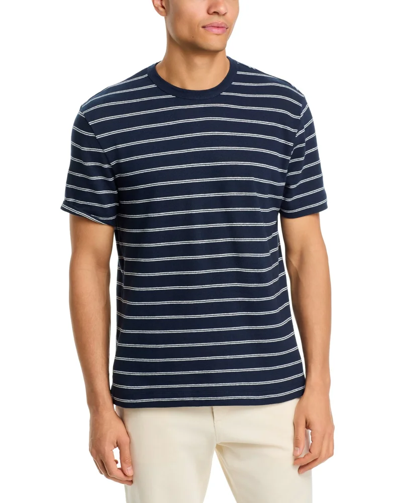H-Taut Stripe Crewneck T-Shirt