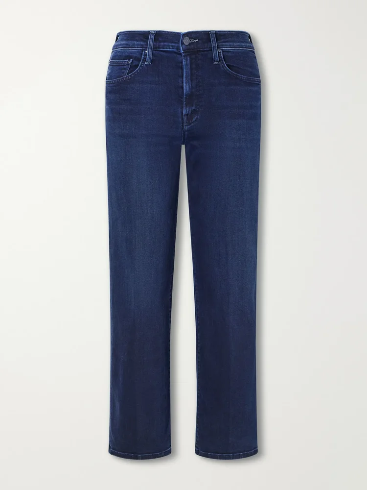 The Mid Rise Rambler Zip straight-leg jeans