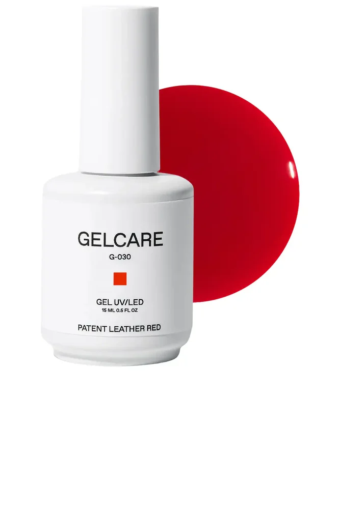 Patent Leather Red Gel Nail Polish