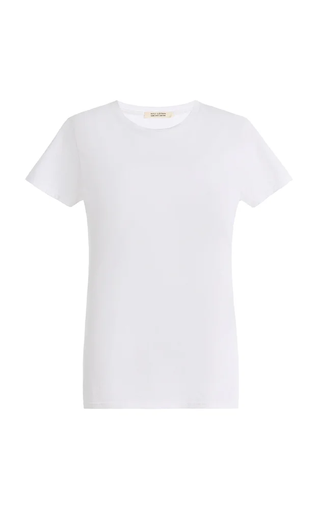 Lana Crewneck Cotton T-Shirt
