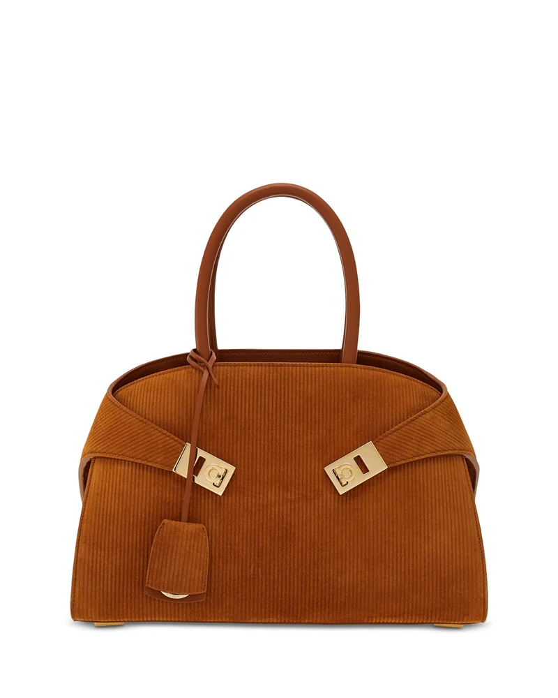 Hug Suede Handbag