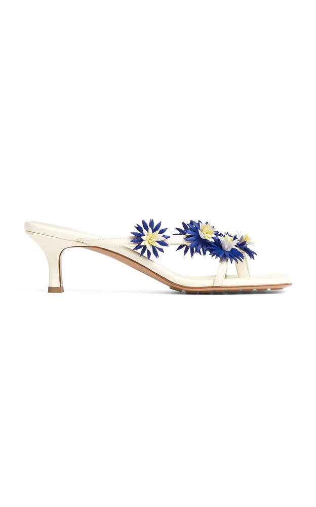 Riva 50mm Embellished Leather Mules