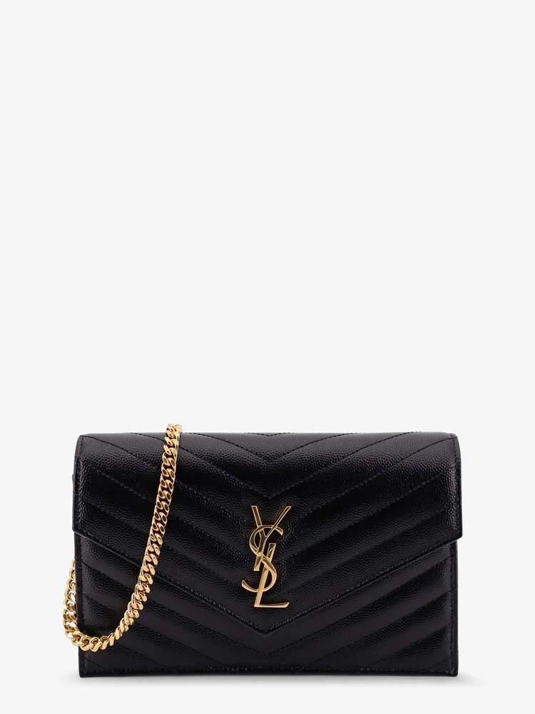 Cassandre Envelope Clutch Crossbody  Bag with Chain - SAINT LAURENT - gender_Woman